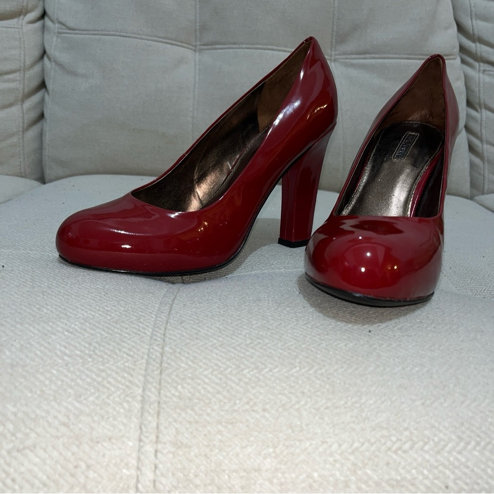 Jon Josef  Pumps  PatentLeather Heels Shoes Red 37 / 6.5 M